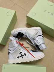 OFF-WHITE HIGH TOP SNEAKER - Image 6