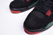 Air Jordan 4 NRG “GUCC” Black/Gorge Green-Varsity Red AQ3816-063 - Image 4